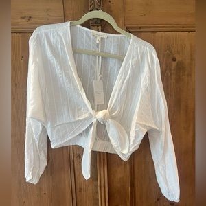 Cropped shirt
